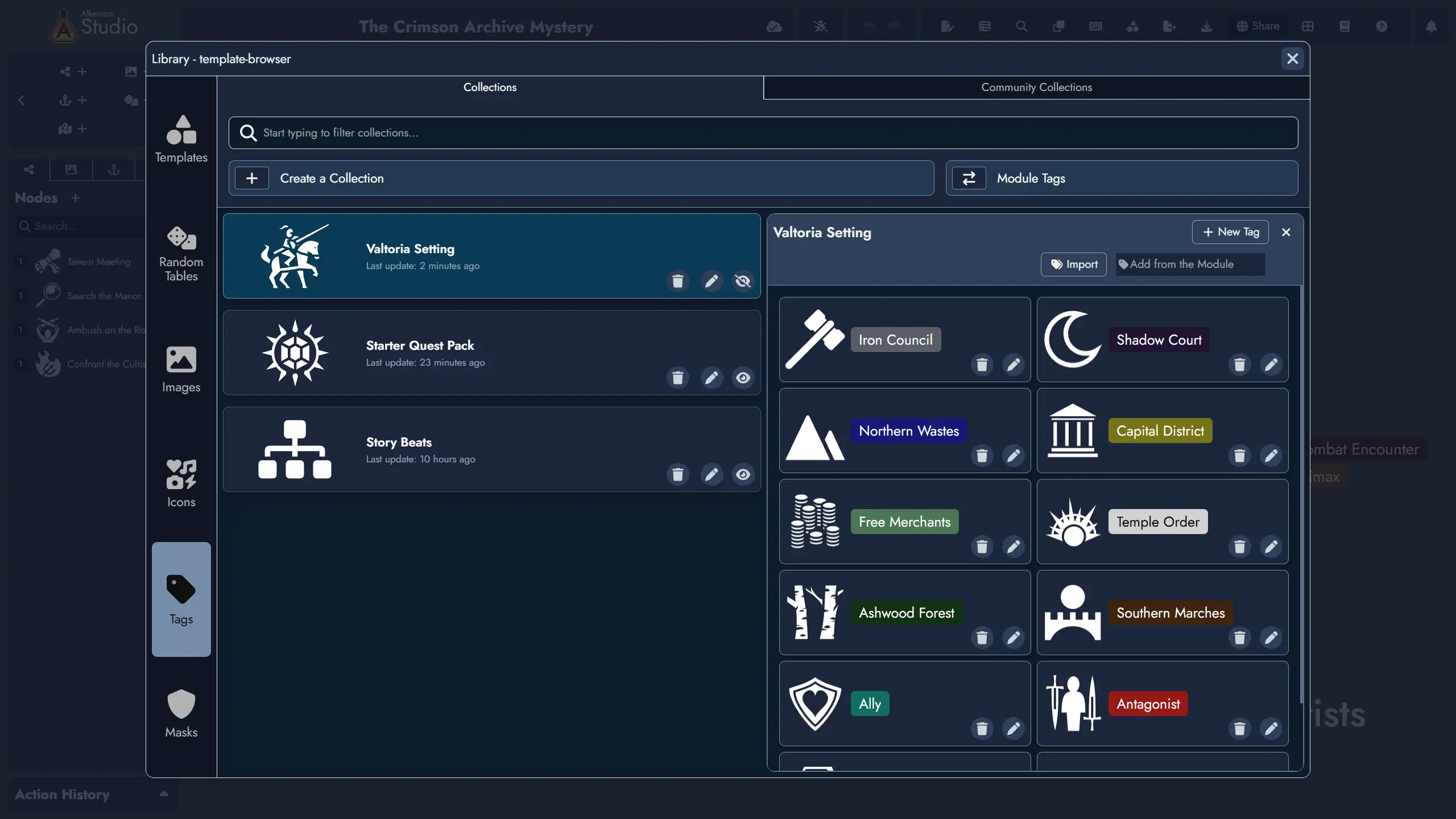 Tag Collections: Building Your Own Reusable Systems